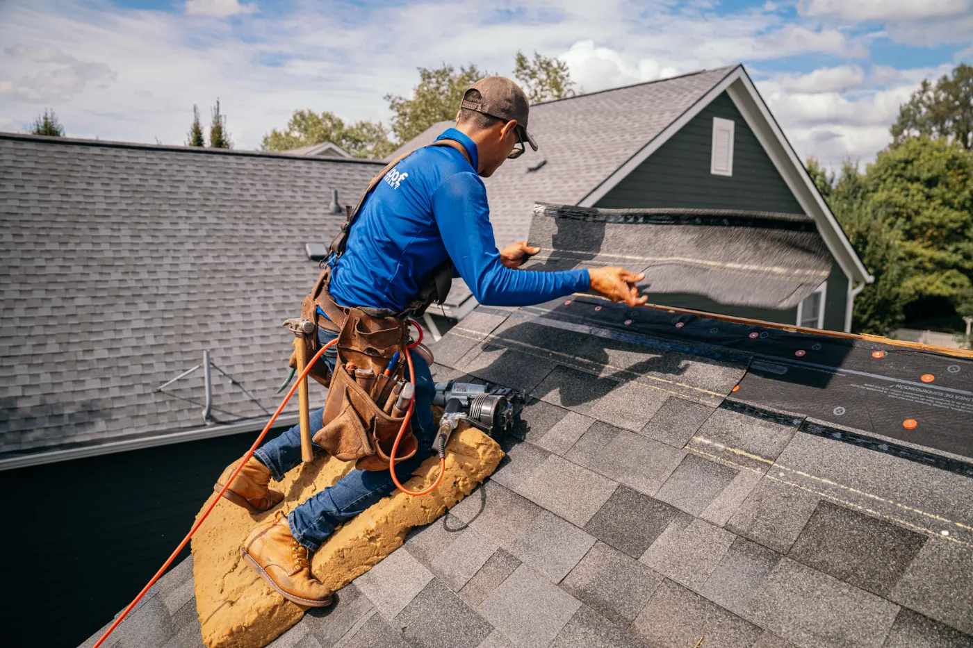 Roofing by Lagro Roofing near Atlanta, IN